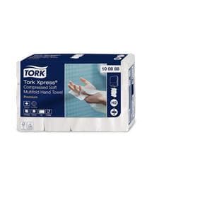 SCA Tork Xpress Essuie-mains Compress�s Interfoli�s Doux - 21 x 32 cm, 2.040 pcs