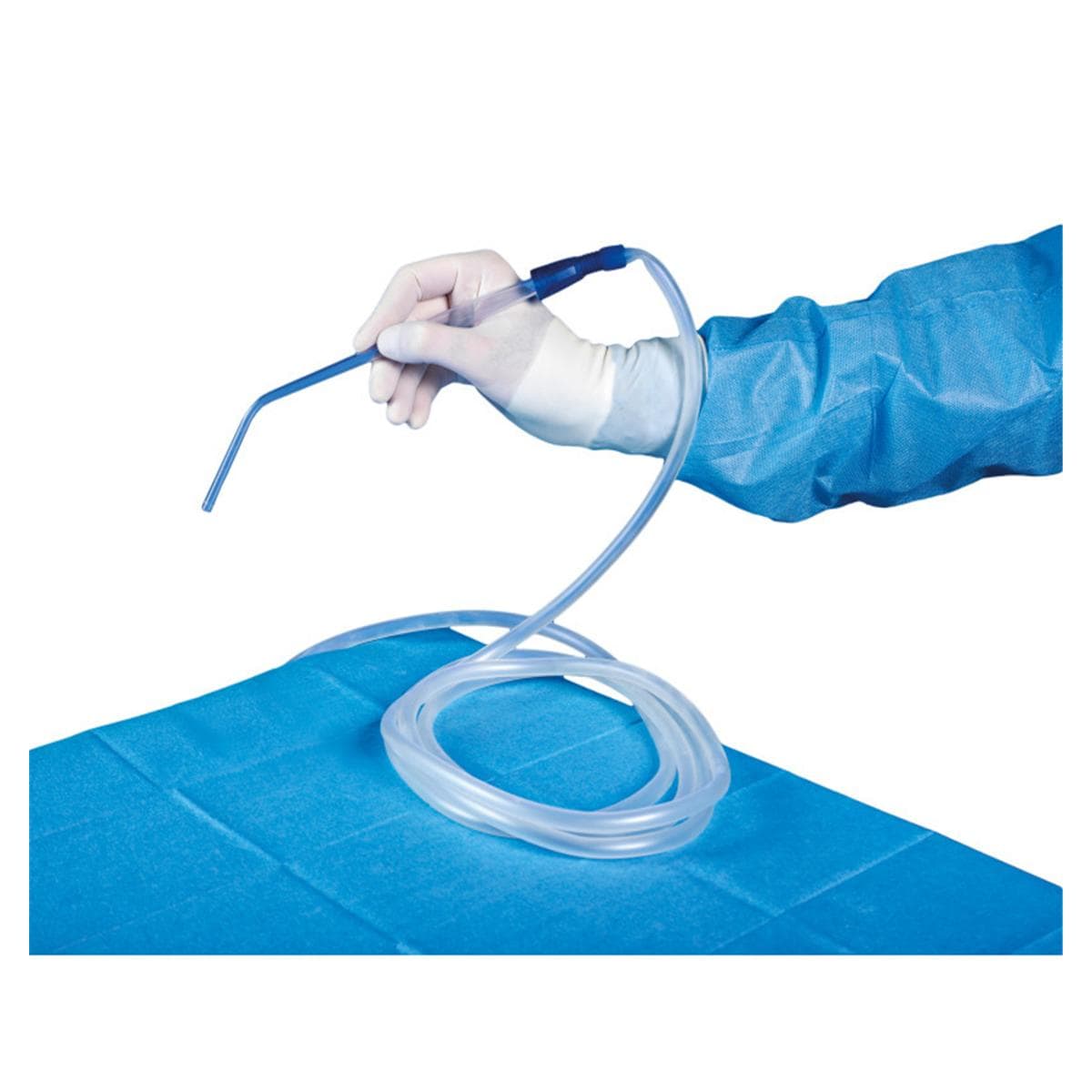 Set d'aspiration strile avec canule Yankauer - Diamtre 2 mm, 10 sets