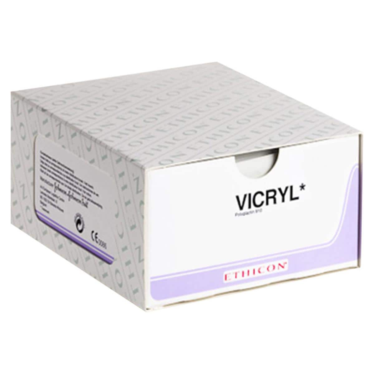 Vicryl - USP 6-0 P-1 incolore 45cm V489H, 36 pcs