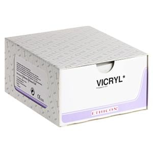 Vicryl - USP 6-0 P-1 incolore 45cm V489H, 36 pcs