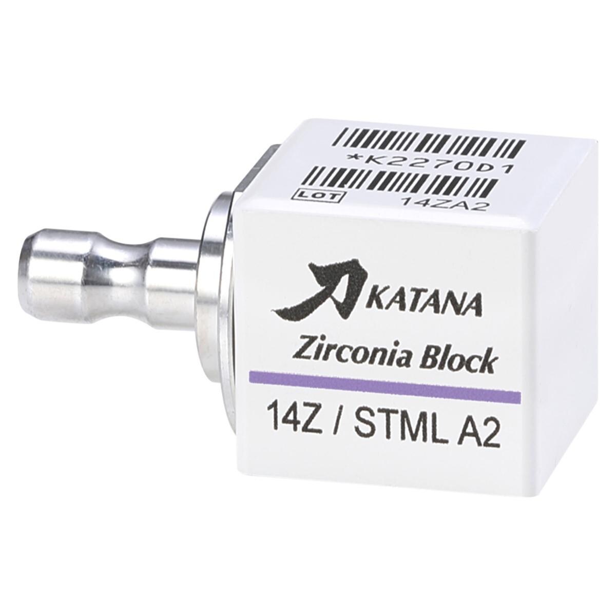 KATANA Zirconia Block STML - A2, Model 14Z, 5 stuks
