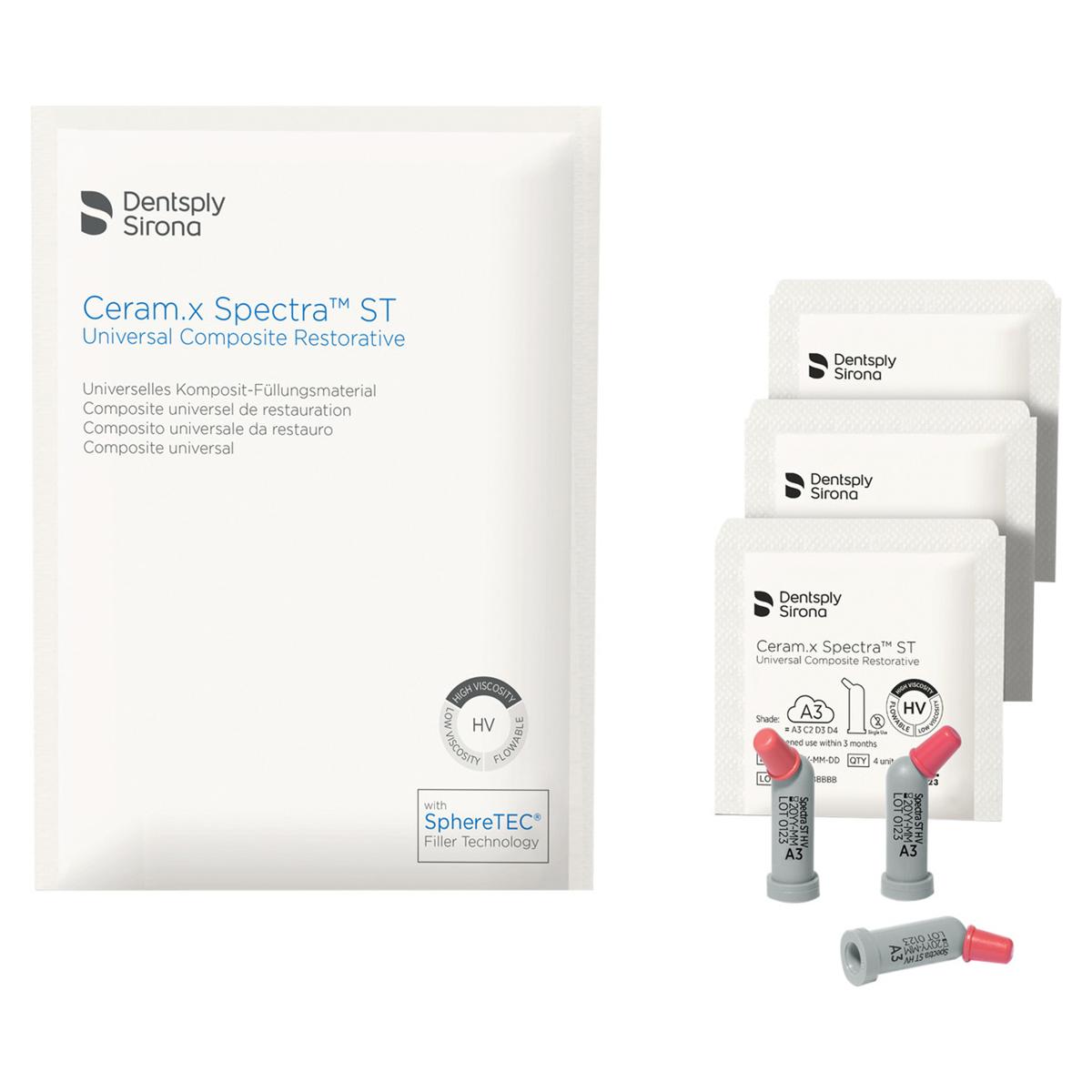 Ceram.x Spectra ST HV Compules - A3, 52x 0,25 g