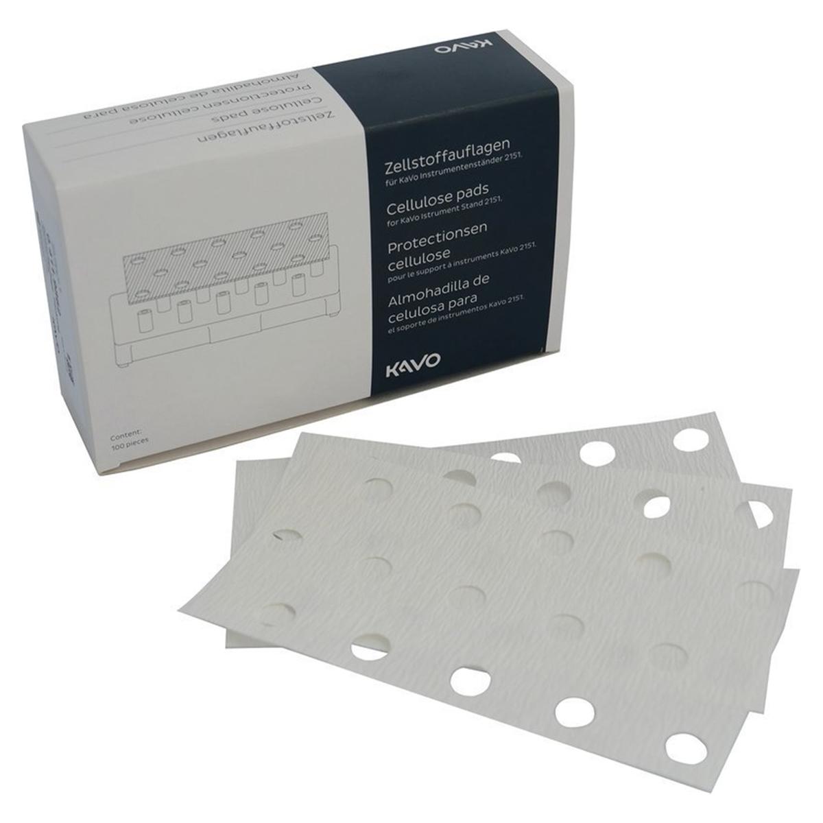 Serviettes de cellulose pour support de contre-angles - Emballage,100 pcs