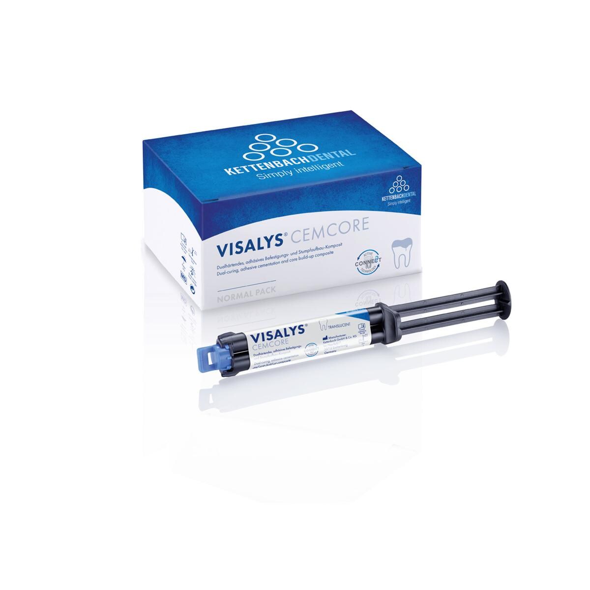 2 in 1 - Visalys CemCore - Normal pack - Translucent, 5 ml