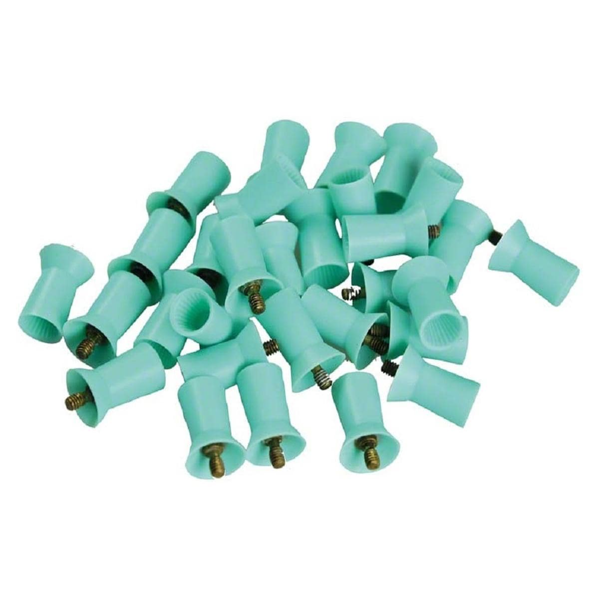 KerrHawe Prophy Cups - 9000/12 Stri�es, turquoise screw-type souple, 120 pcs