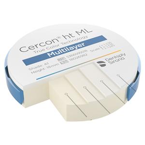 Cercon ht ML - Multilayer Disc - � 98 mm - A1, dikte 18 mm