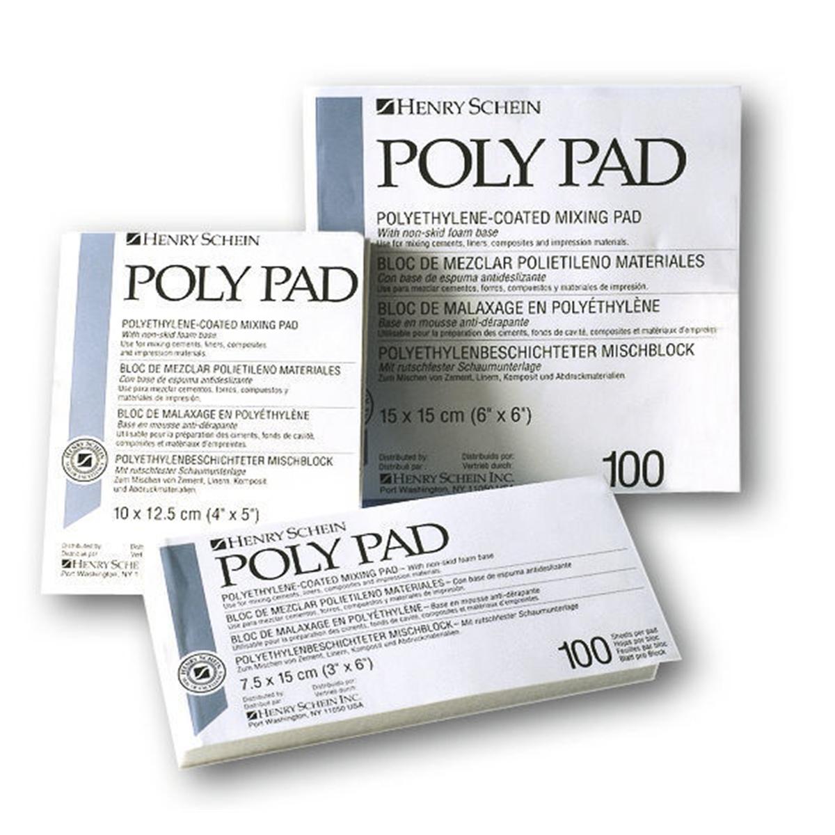 Blocs de m�lange Poly Pad - 7,5 x 7,5 cm, 100 feuilles