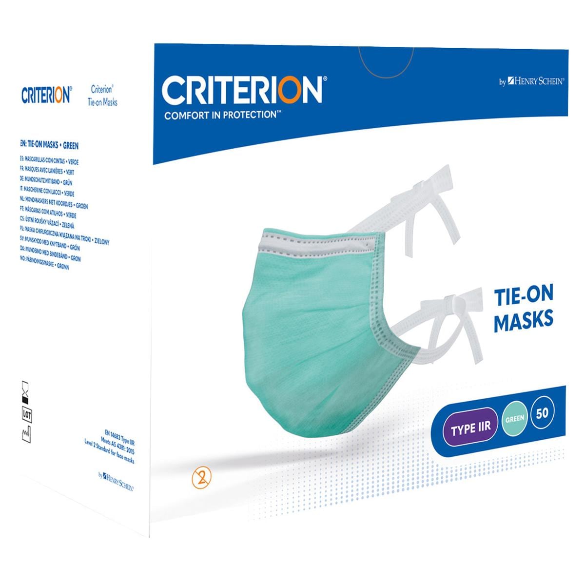 Criterion Masks Type IIR Tie-On - Vert