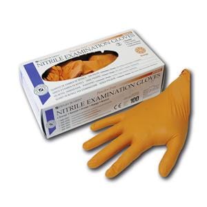 Nitrile Examination Gloves Parfum - Orange - XS - 100 pcs