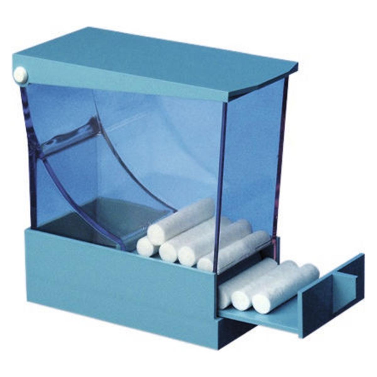 Distributeur rouleaux salivaires - Bleu