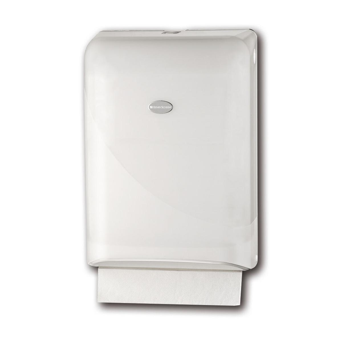 Handdoekdispenser breed - Parelwit