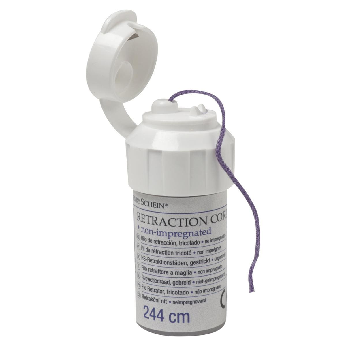 Fil de r�traction tricot� - 0 violet