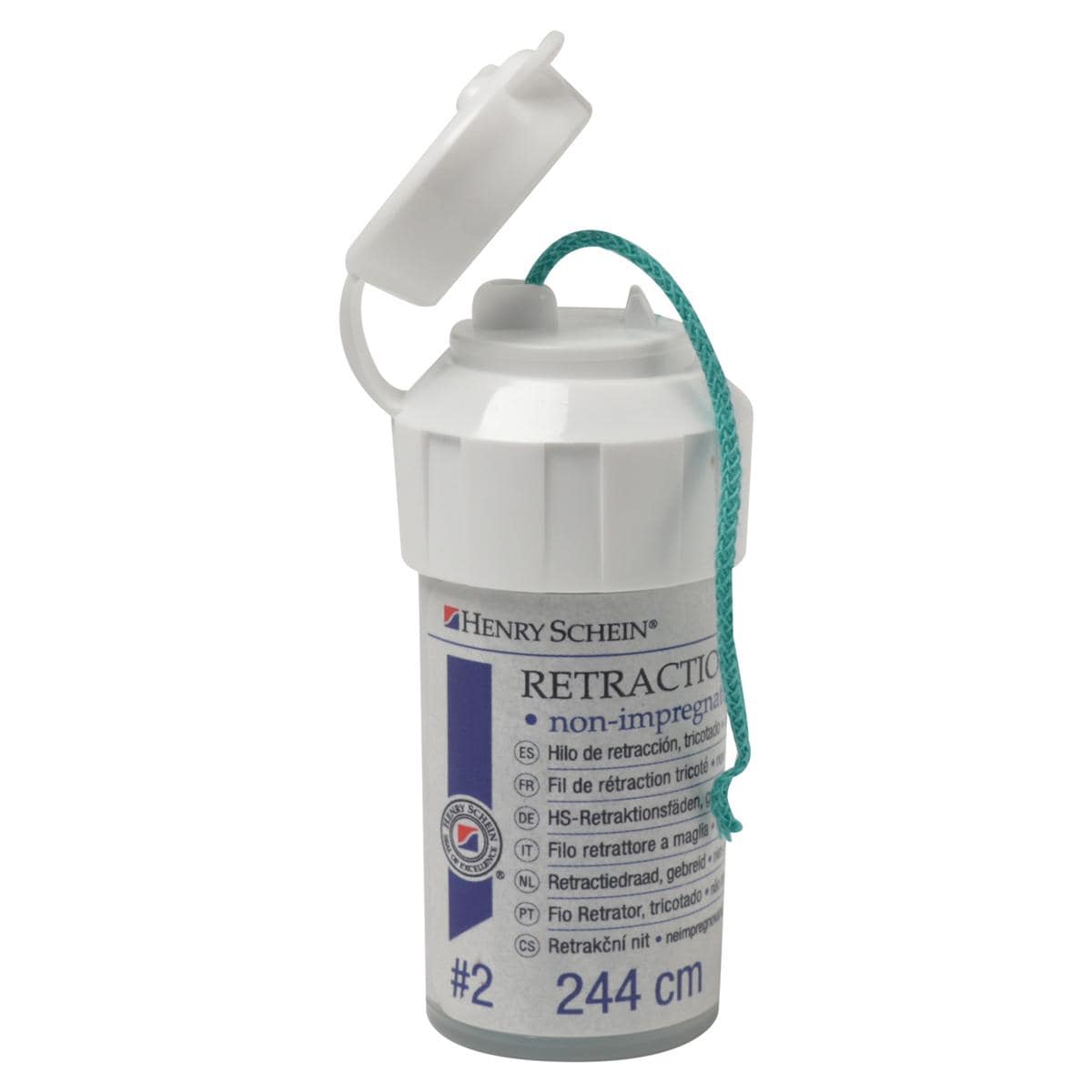 Fil de r�traction tricot� - 2 vert