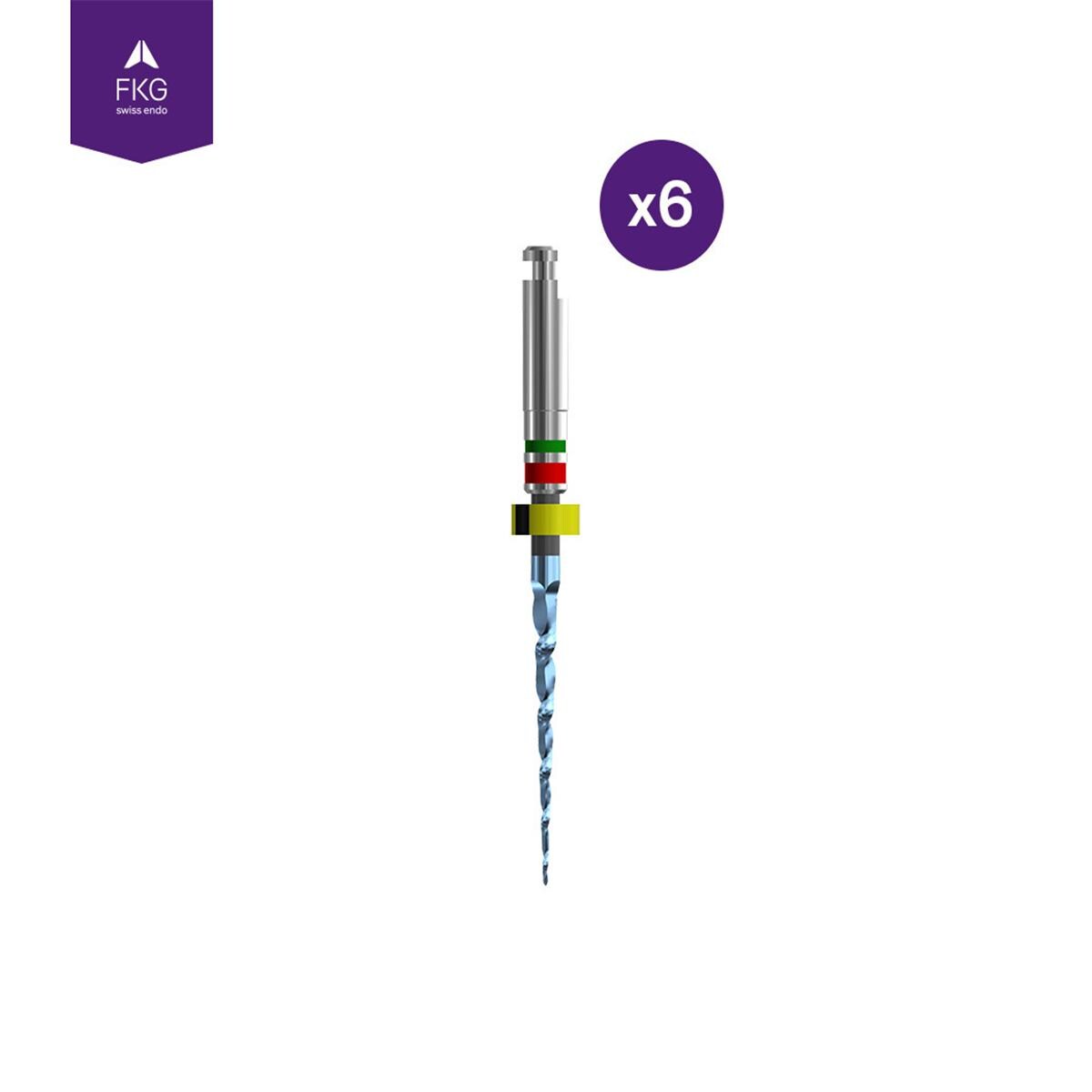 RACE EVO 8% Taper - ISO 25 .08 19mm, 6 stuks