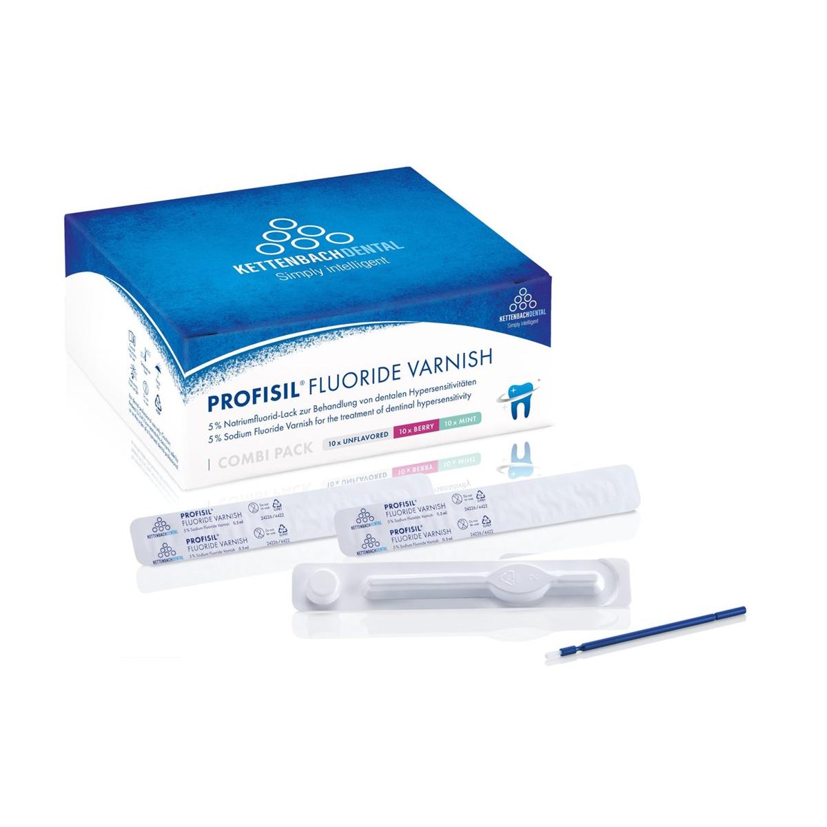 Profisil Fluoride Varnish - Combi Pack, 30x 0,5 ml