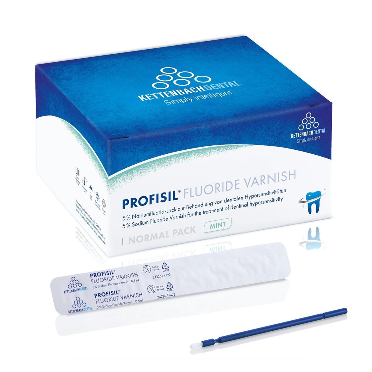 Profisil Fluoride Varnish - Mint, 50 x 0,5 ml