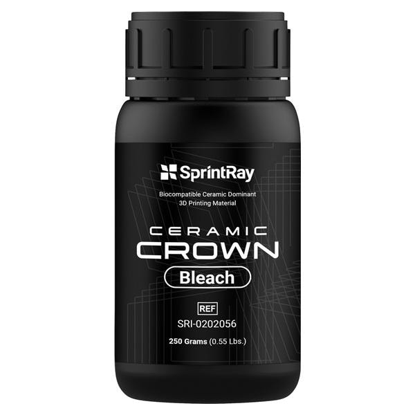 SprintRay Ceramic Crown - Bleach, fles 250 g