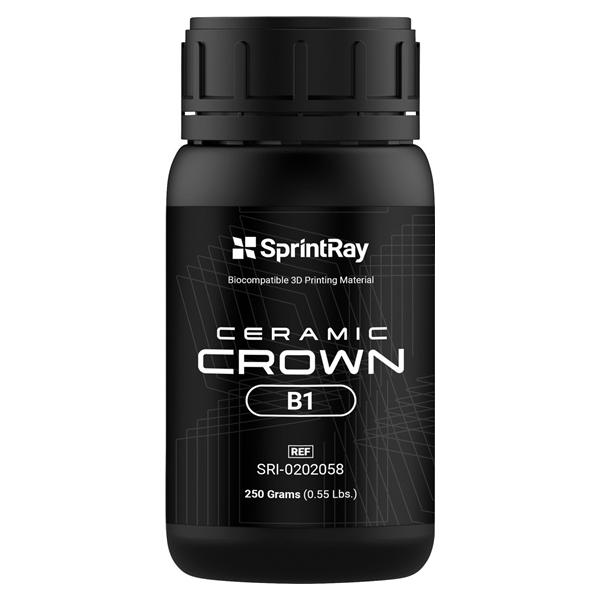 SprintRay Ceramic Crown - B1, fles 250 g