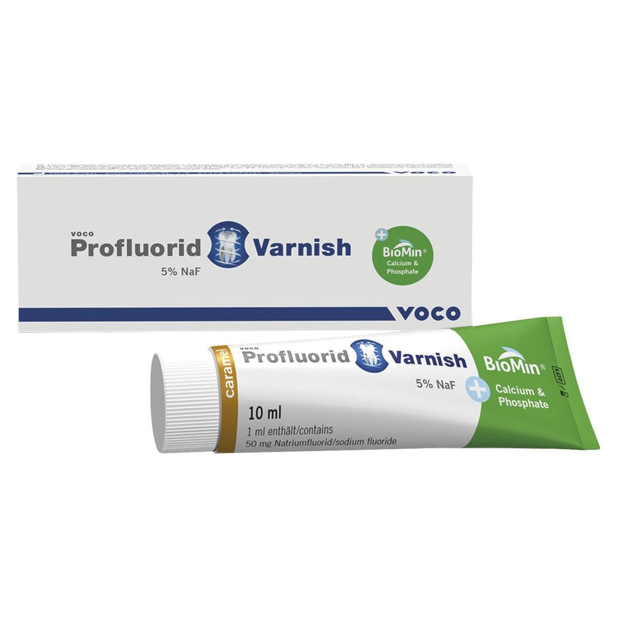 Profluorid Varnish + BioMin - Caramel, Tube 10 ml