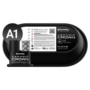SprintRay Ceramic Crown - A1, capsule 3 stuks
