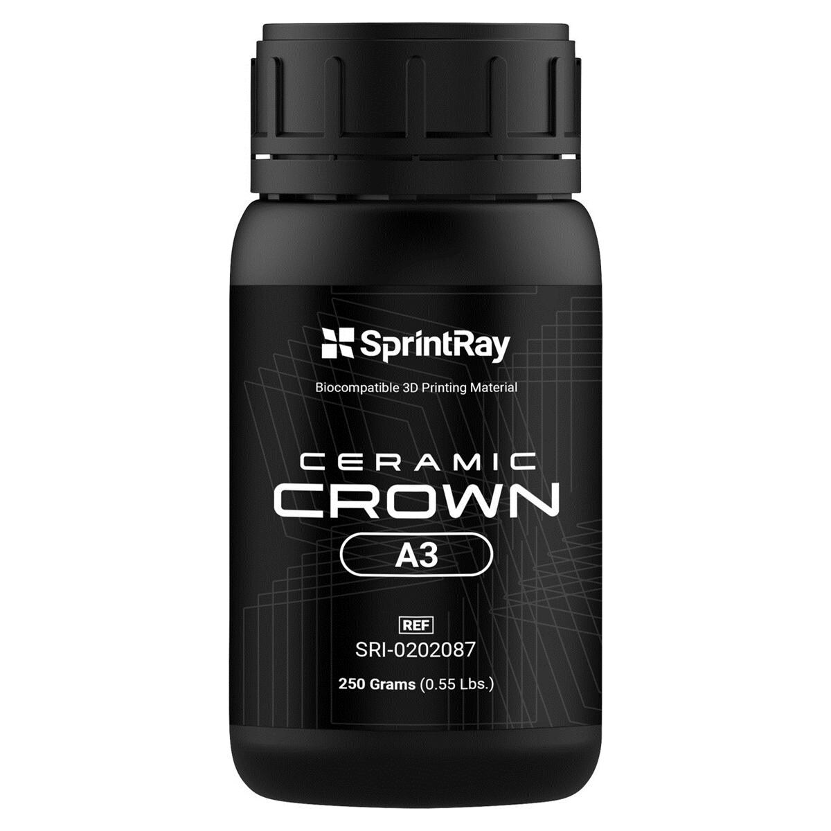 SprintRay Ceramic Crown - A3, fles 250 g