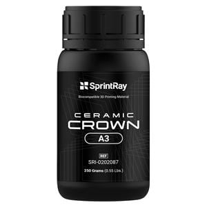 SprintRay Ceramic Crown - A3, fles 250 g