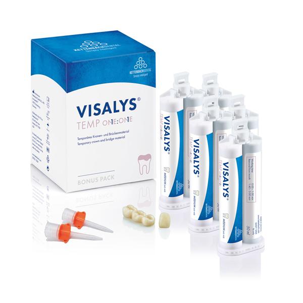 Visalys Temp One:One - Bonus Pack - A2-A3 Set, 5x 50 ml cartridge