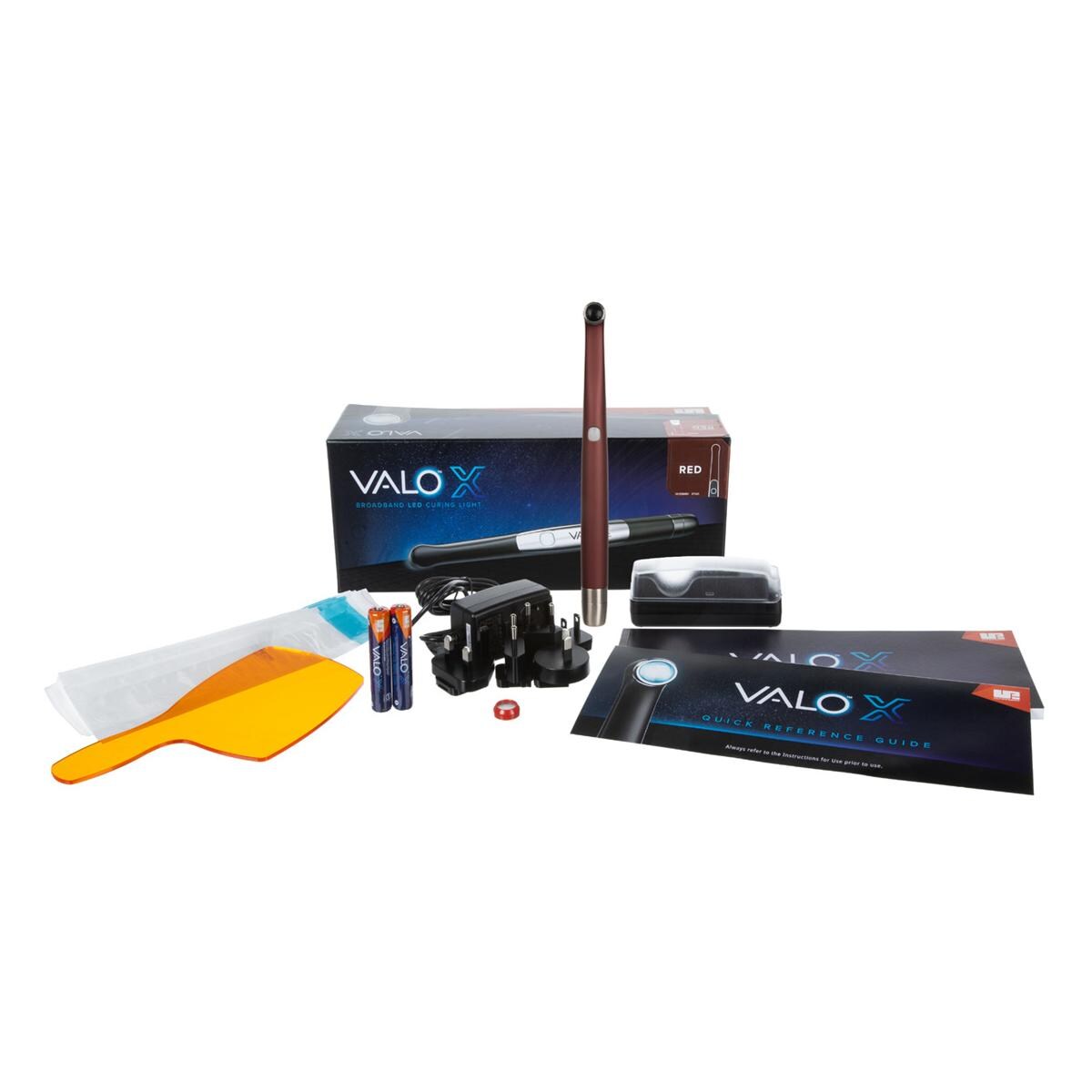 VALO X LED Curing Light Colors - UP 6496 Horizon Red