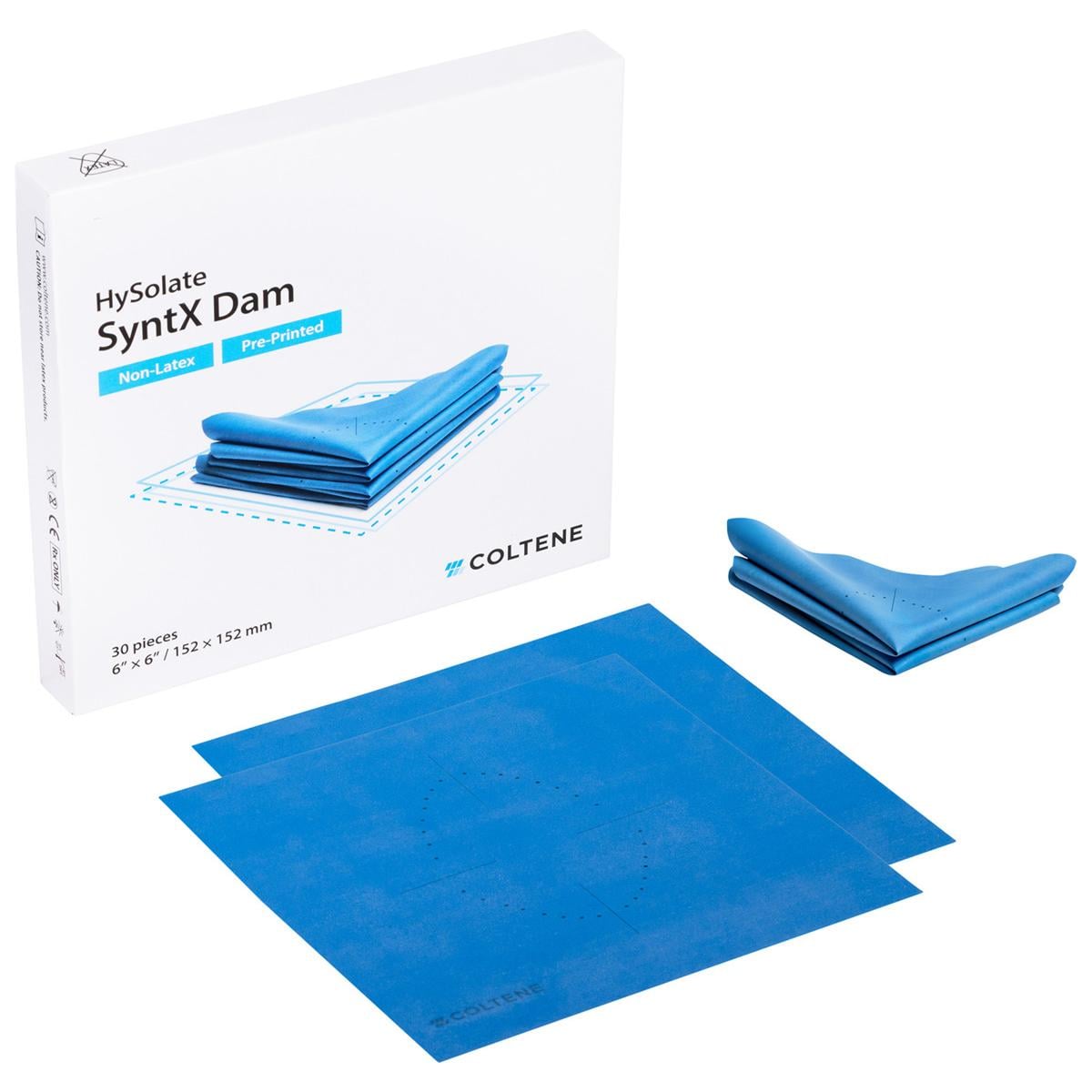 HySolate SyntX Dam non-latex - 152 x 152 mm, 30 pcs