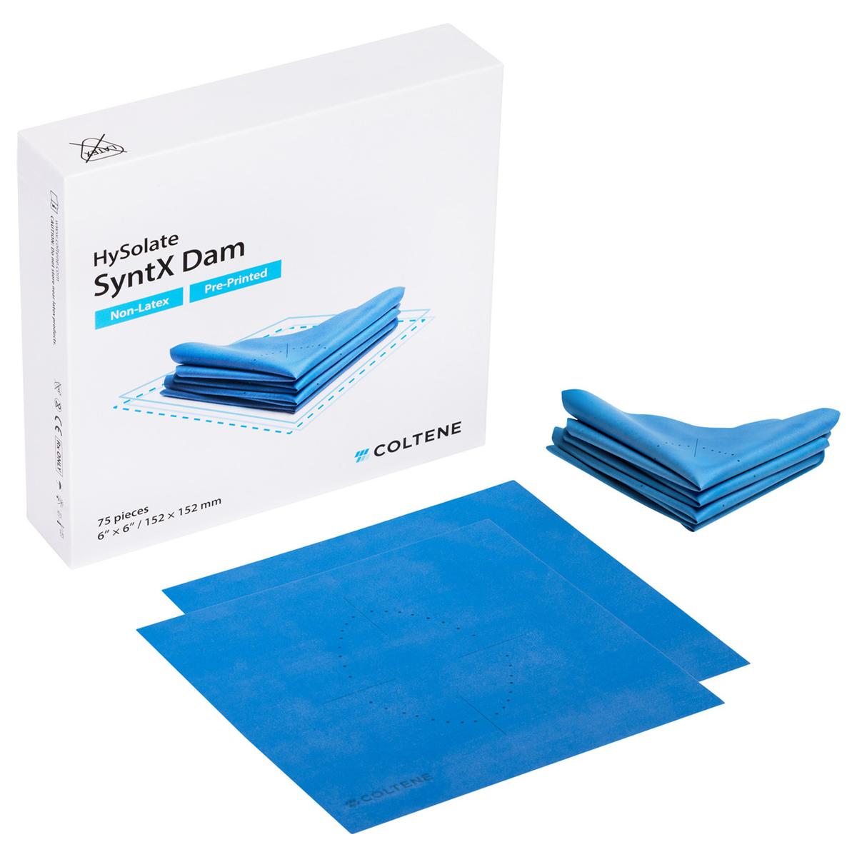 HySolate SyntX Dam non-latex - 152 x 152 mm, 75 pcs