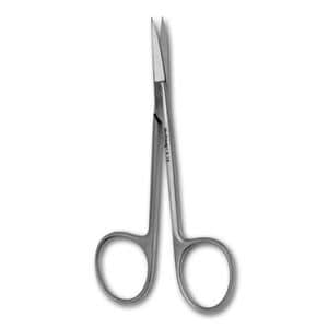 Schaar - S18 Iris klein gebogen 11,5 cm